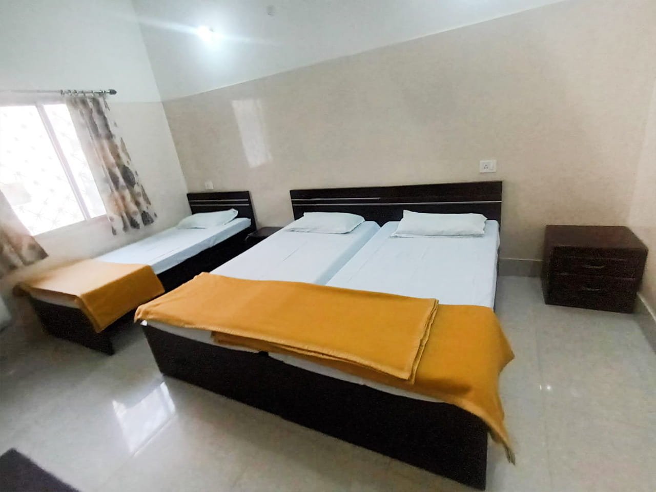 Standard Room (3 Bed, Attached Bathroom) at Seth Anandram Smriti Bhawan, Haridwar